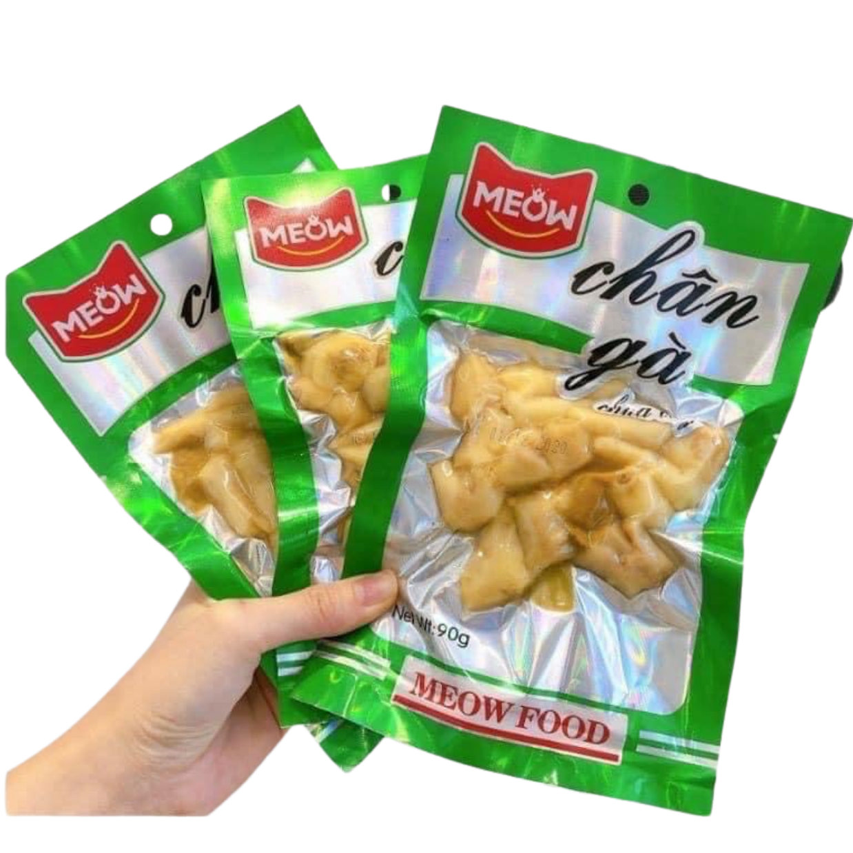 Chân gà Meow chua cay 90g 0